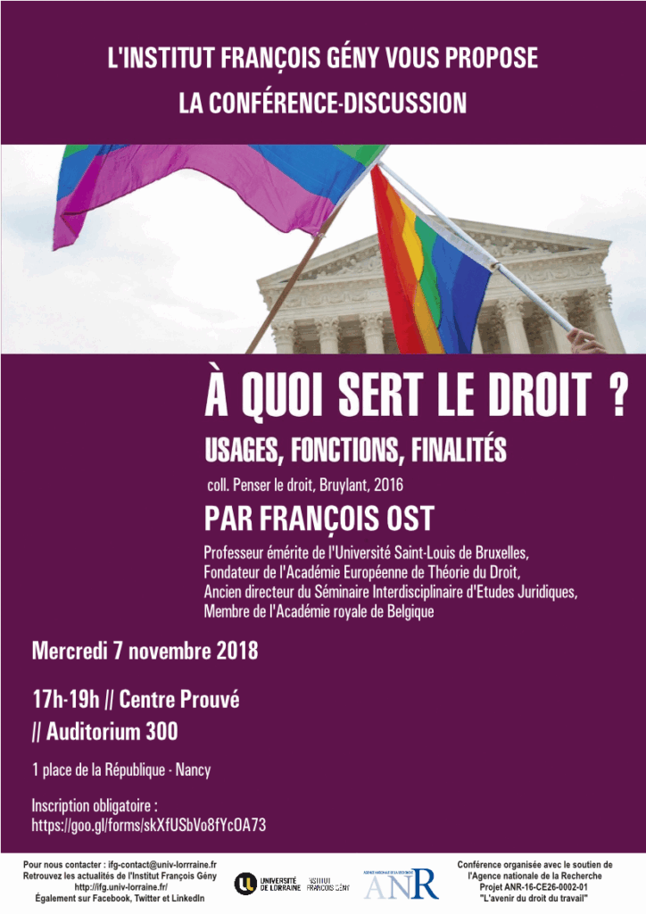 A quoi sert le droit ? IFG Institut François geny — free download