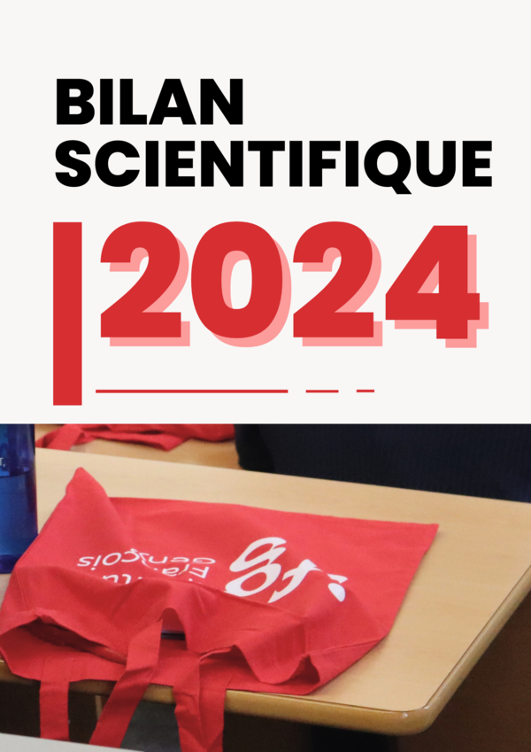 Visuel Bilan scientifique de l'année 2024