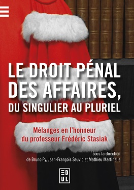 Visuel Cérémonie de remise des Mélanges en l'honneur du professeur Frédéric Stasiak