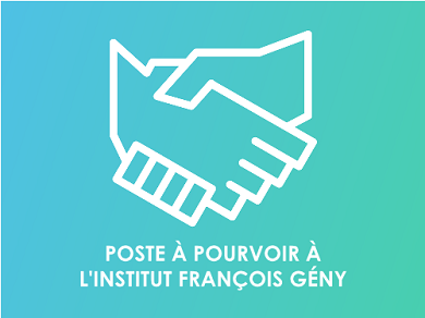 Visuel Poste à pourvoir à l'Institut François Gény