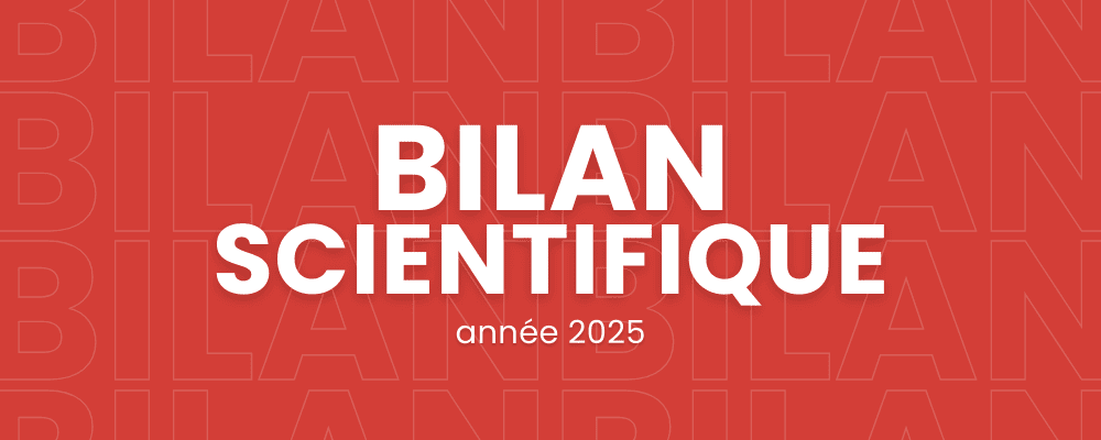 Visuel Bilan scientifique de l&rsquo;année 2025